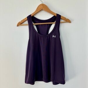 Under Armour Women's SZ M Dark Purple Tank Top
